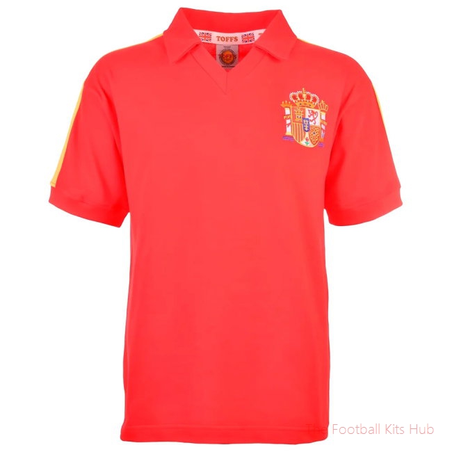 Premium Spain World Shirt 1982 Sports Collection-Unisoccer Shop